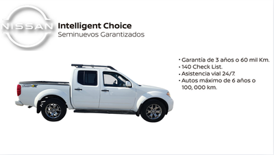 2019 Nissan Comerciales NP300 Frontier Pick-Up 4 pts. Pro 4x, Doble Cab., V6, 4.0l, TA, a/ac., piel, RA-18