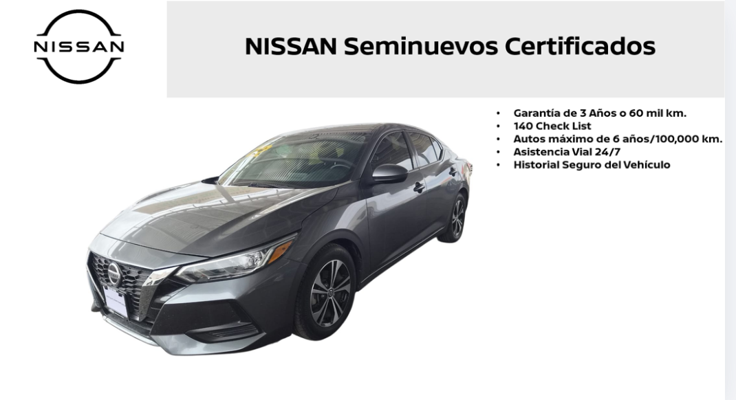 2022 Nissan Sentra SENSE CVT