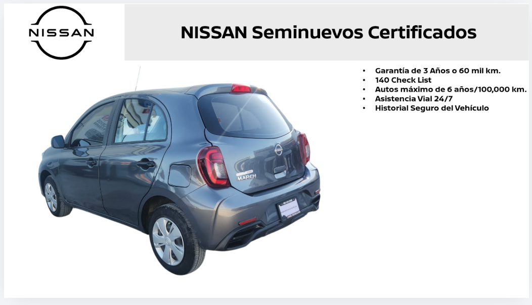 2023 Nissan March SENSE AUTOMATICA