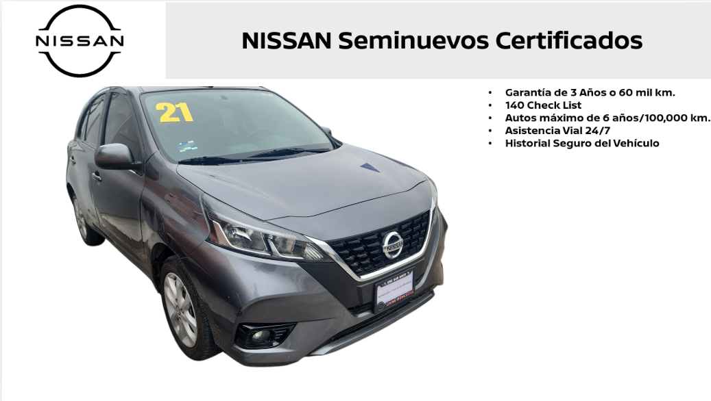 2021 Nissan March ADVANCE AUTOMATICO