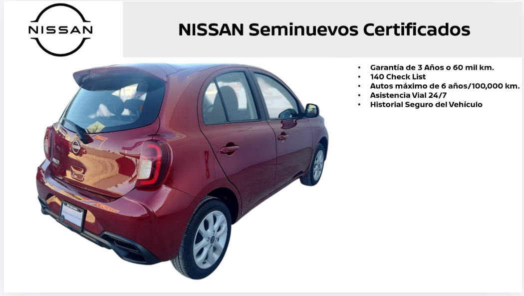 2025 Nissan March ADVANCE AUTOMATICO