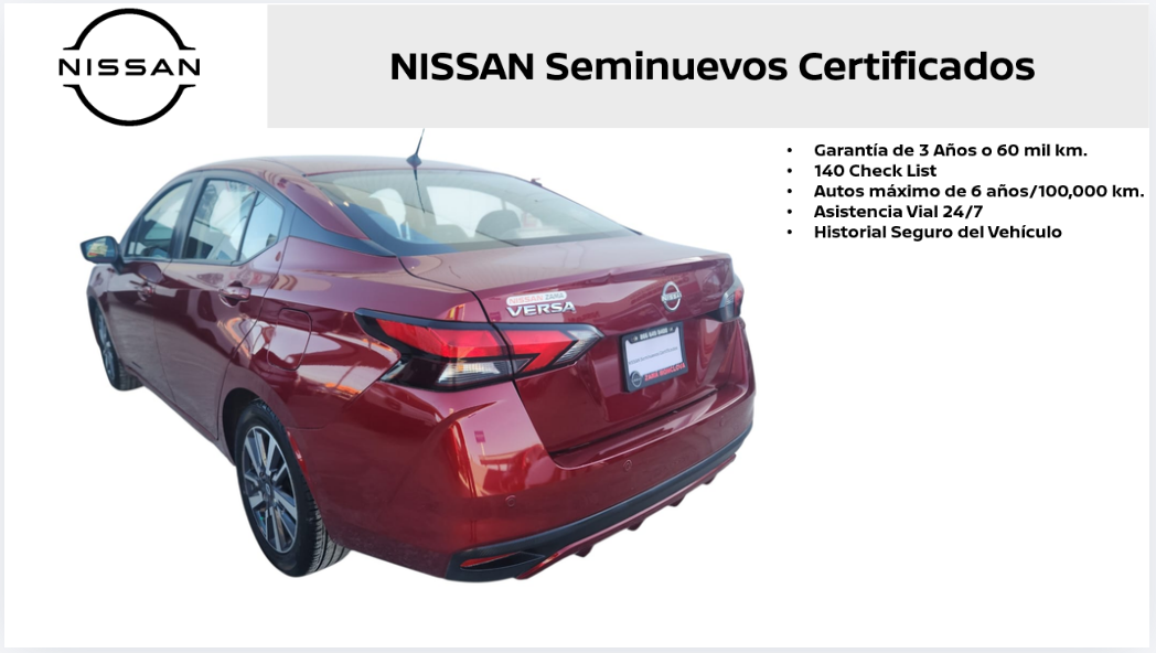 2023 Nissan Versa advance cvt