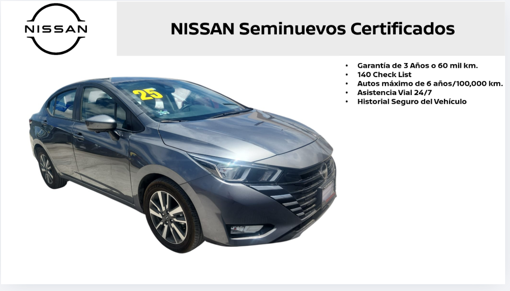 2025 Nissan Versa ADVANCE CVT DEMO