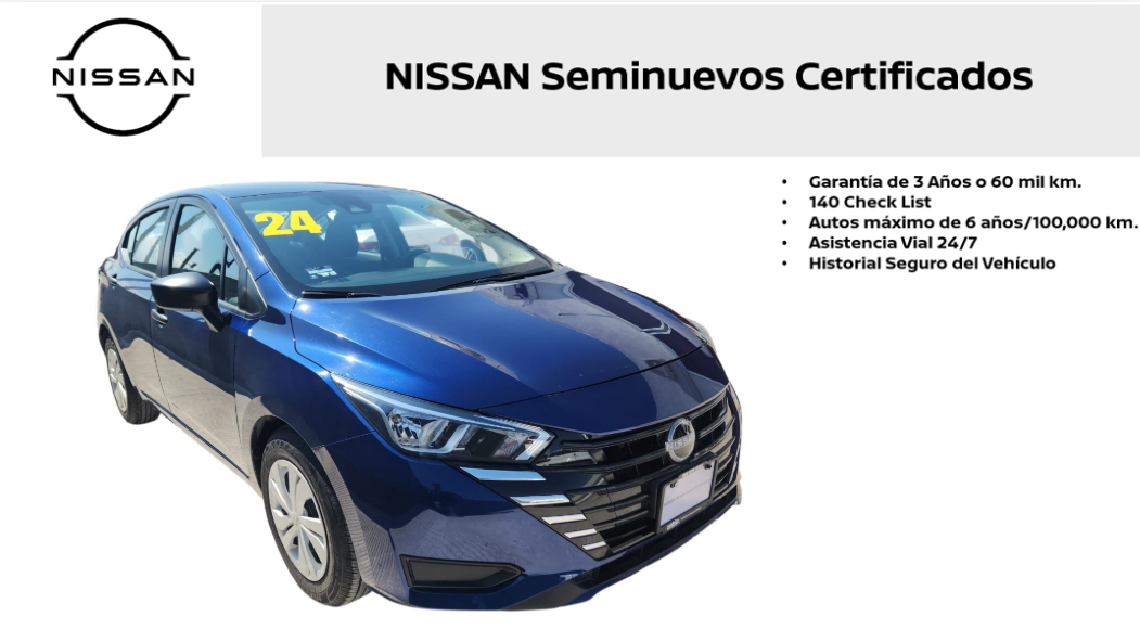2024 Nissan Versa SENSE CVT