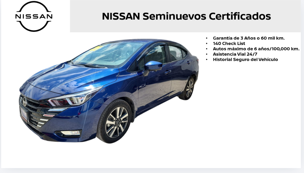 2025 Nissan Versa ADVANCE CVT 2025 DEMO