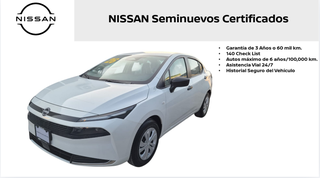 2026 Nissan Versa 4 pts. Sense, TM5, a/ac., R-15 (cambio de línea)