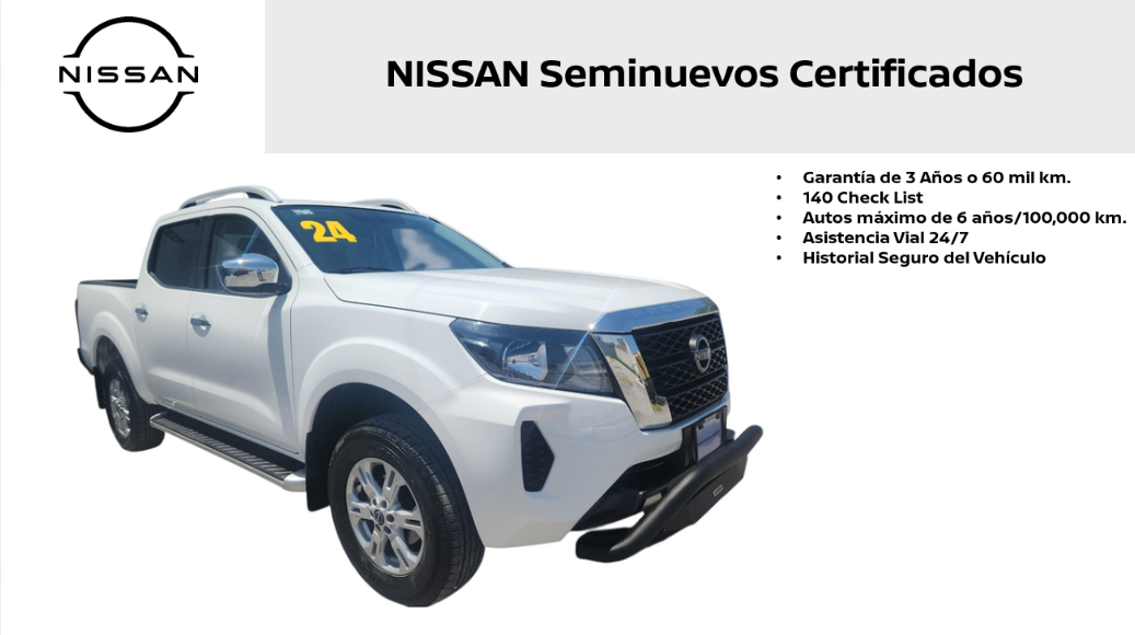 2024 Nissan Comerciales Frontier y NP 300 Frontier Pick-Up Frontier LE automatica