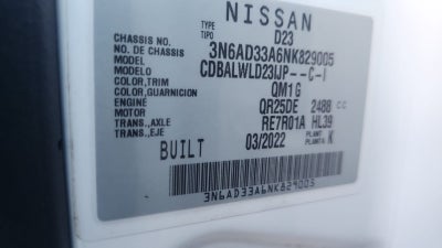 2022 Nissan Comerciales Frontier y NP 300 Frontier Pick-Up 4 pts. Frontier Platinum LE, Doble Cab., L4, 2.5l, TA, a/ac., piel, f. led, RA-18