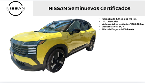 2025 Nissan Kicks VUD 5 pts. Platinum, 2.0l, TA, TP, s. Bose, pantalla touch 12