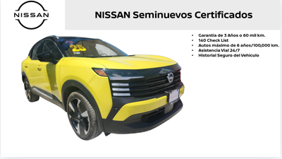 2025 Nissan Kicks VUD 5 pts. Platinum, 2.0l, TA, TP, s. Bose, pantalla touch 12