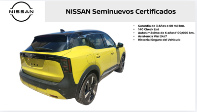 2025 Nissan Kicks VUD 5 pts. Platinum, 2.0l, TA, TP, s. Bose, pantalla touch 12
