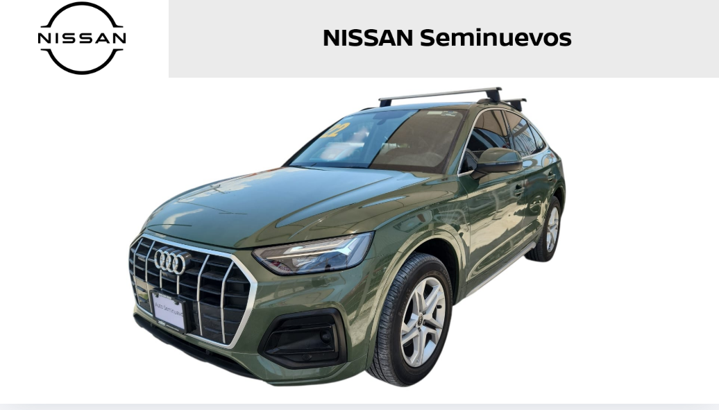 2022 Audi Q5 VUD 4x4 5 pts. Sportback Elite, MHEV, 2.0T, S Tronic, GPS, RA-19