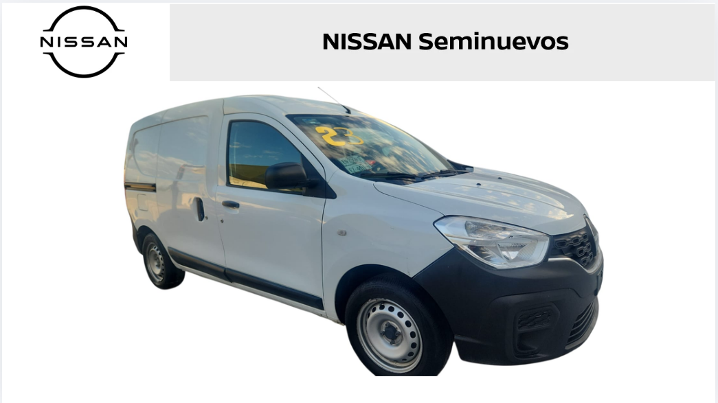 2023 Renault Comerciales Kangoo Furgoneta 4 pts. Intens, 115 HP, TM5, a/ac.