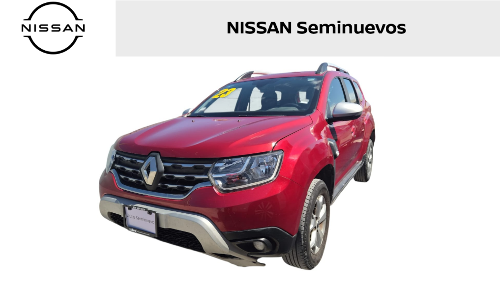 2023 Renault Duster VUD 5 pts. Iconic, 1.6l, TM6, a/ac. Aut., VE, f. niebla, RA-16