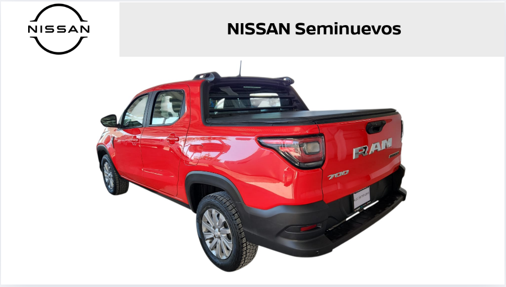 2023 Dodge Comerciales Ram 700 Pick-Up 4 pts. Bighorn, Doble Cab., TM5, a/ac., f. niebla, RA-15