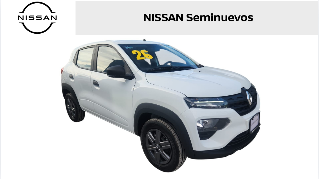 2026 Renault Kwid 5 pts. HB Intens, TM5, a/ac., R-14