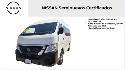 2025 Nissan Comerciales Urvan Panel 4 pts. Amplia con ventanas, TM5