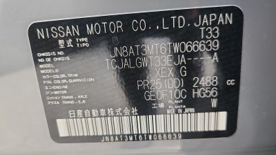 2026 Nissan X-Trail VUD 5 pts. Platinum Plus, TA, piel, QCP, GPS, ADAS, RA-19