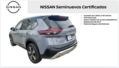 2026 Nissan X-Trail VUD 5 pts. Platinum Plus, TA, piel, QCP, GPS, ADAS, RA-19