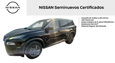 2023 Nissan X-Trail VUD 5 pts. Exclusive, TA, piel, RA-18 (línea nueva)