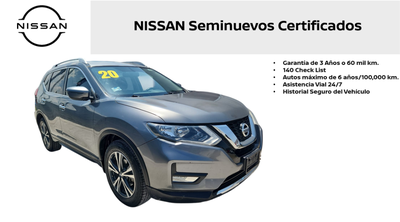 2020 Nissan X-Trail VUD 5 pts. Advance, TA, QCP, 5 pas., RA-18 (cambio de línea)