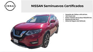 2020 Nissan X-Trail VUD 5 pts. Exclusive, TA, piel, QCP, GPS, 7 pas., RA-19, 4x4 (cambio de línea)