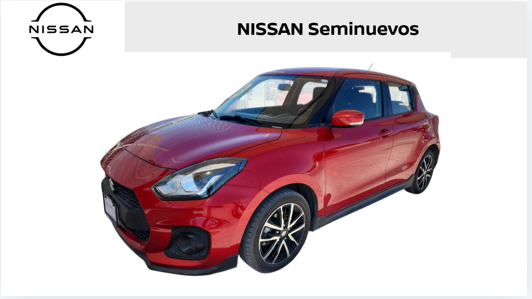 2023 Suzuki Swift 5 pts. HB GLX, L4, 1.2l, TM5, a/ac. Aut., GPS, RA-16