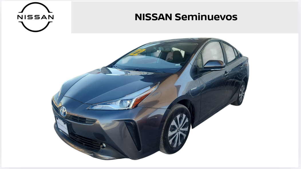 2023 Toyota Prius 5 pts. HB Premium, HEV, 1.8l, CVT, piel, TP, R-17 (línea nueva)