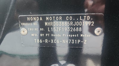 2024 Honda BR-V VUD 5 pts. Touring, 1.5l, TA, piel, f. niebla, RA-17 (línea nueva)