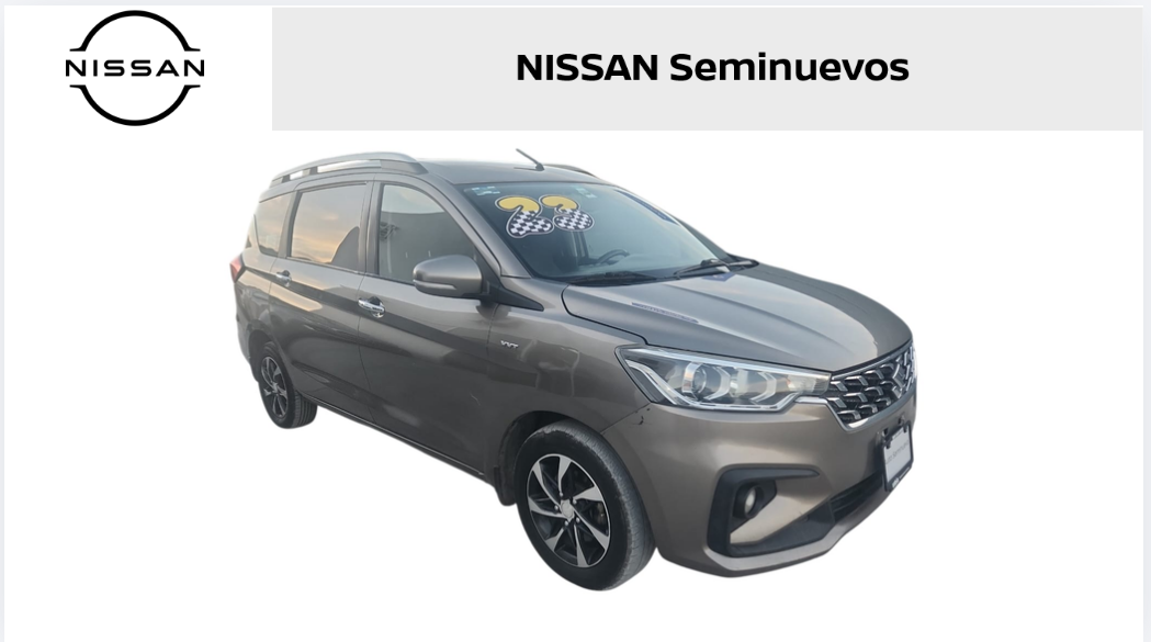 2023 Suzuki Ertiga Minivan 5 pts. Boostergreen GLS, MHEV, 1.5l, TM5, a/ac., 7 pas., RA-16