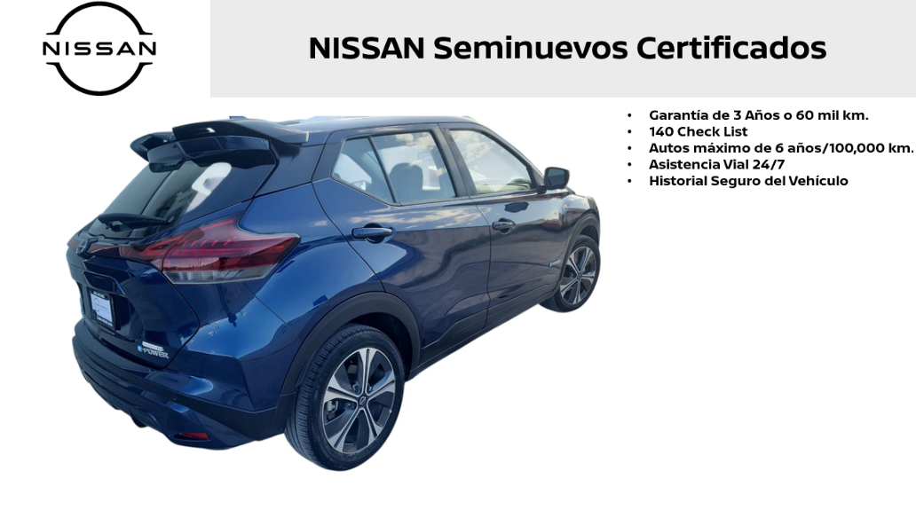 2023 Nissan Kicks VUD 5 pts. Advance e-Power, E-REV, TA, RA-17
