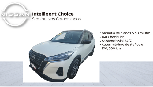 2024 Nissan Kicks VUD 5 pts. Platinum e-Power, E-REV, TA, piel, ADAS, RA-17 (línea anterior)