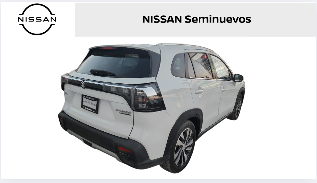 2023 Suzuki S-Cross VUD 5 pts. Boosterjet, 1.4T, TA, a/ac. Aut., TP, RA-17 (cambio de línea)