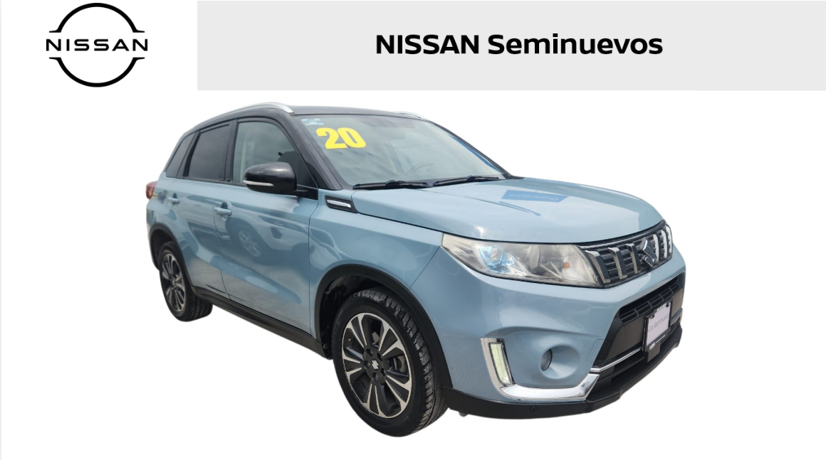 2020 Suzuki Vitara VUD 5 pts. GLX, L4, 1.6l, TA, QCP, GPS, f. led, RA-17