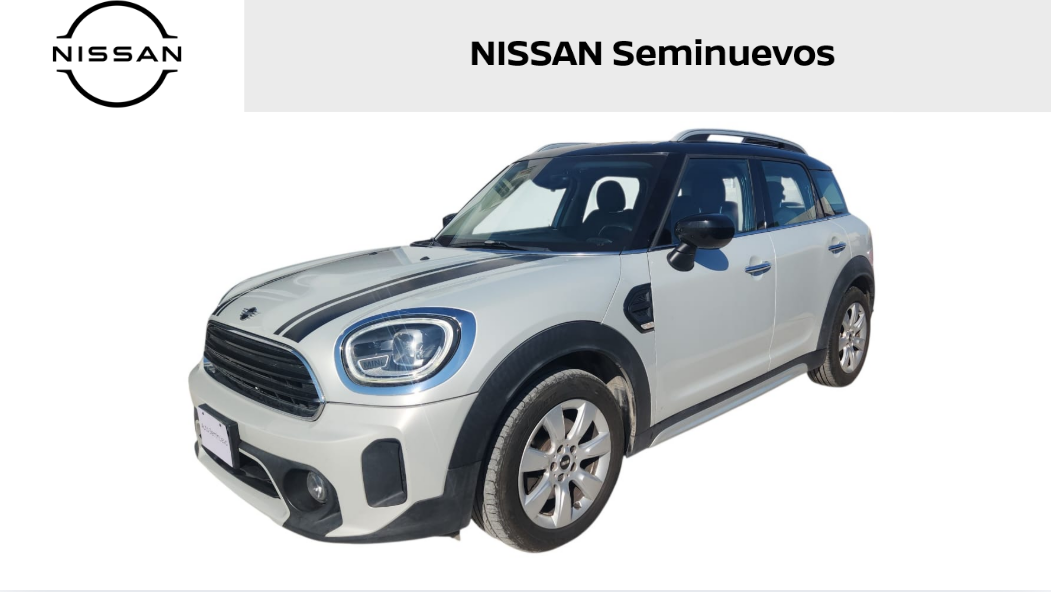 2022 MINI Countryman VUD 5 pts. Classic, L3, 136 HP, 1.5T, TA, TP, RA-17 (cambio de línea)